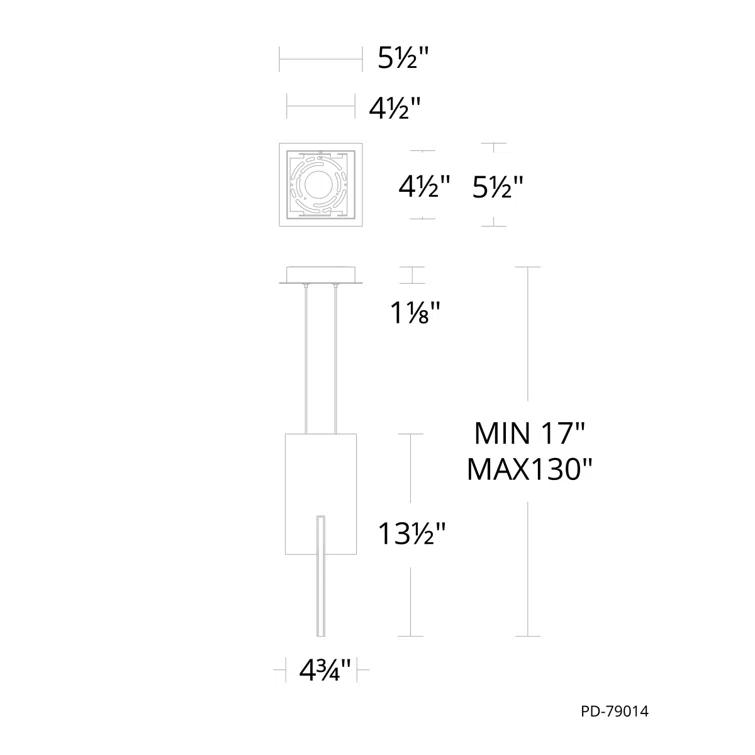 Modern Forms Amari 1 - Light LED Unique/Statement Pendant