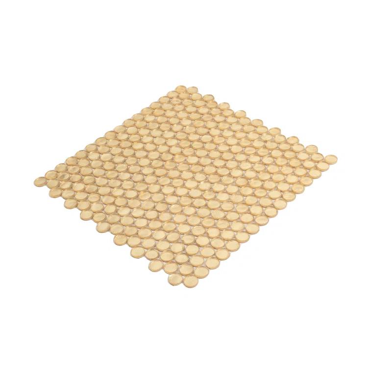 12.2" x 12.2" Glass Penny Round Mosaic Wall & Floor Tile