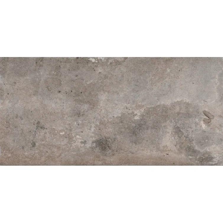 Ackland Capella Brick Look 5" x 10" Matte Porcelain Floor and Wall Tile
