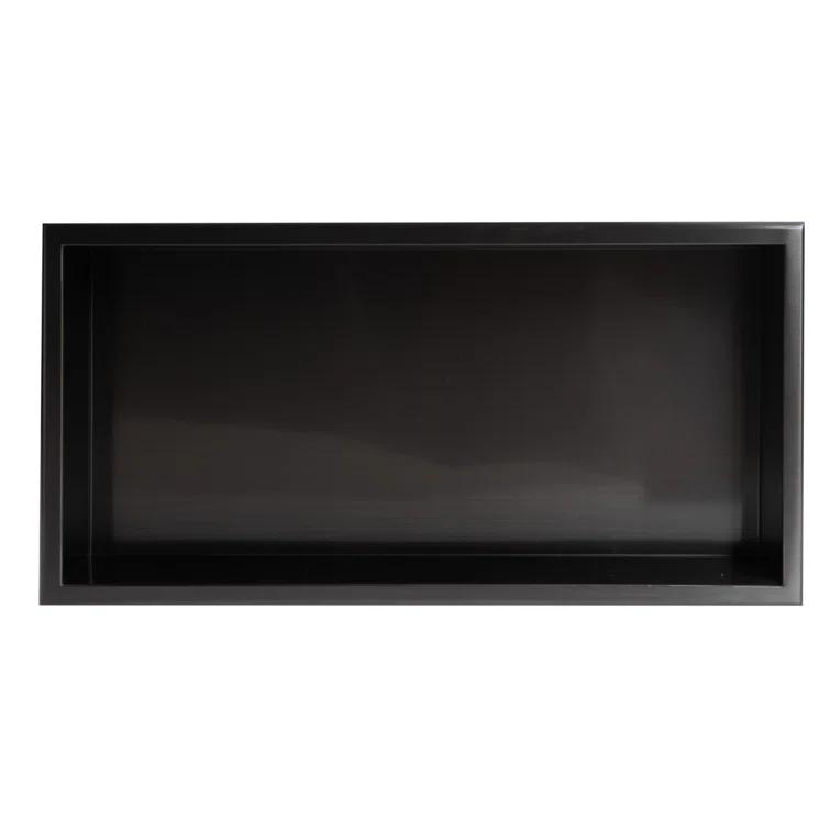 Adhesive Stainless Steel Shower Shelf