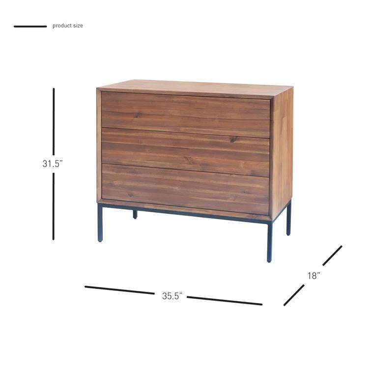 Josie 3 - Drawer Dresser