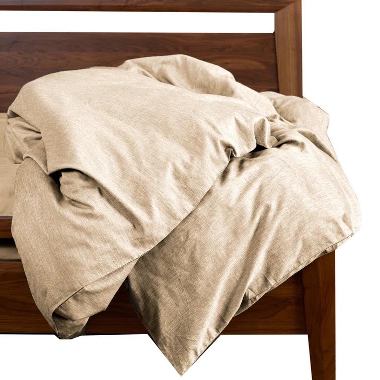 BedVoyage Melange Viscose from Bamboo Cotton Duvet Cover