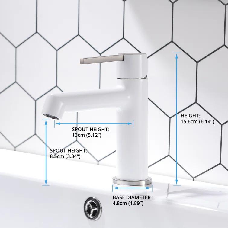 Single-Hole Single-handle Bathroom Faucet