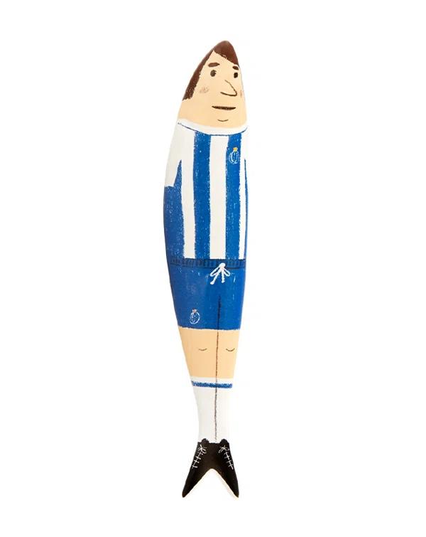 Bordallo Pinheiro Sardine Coastal Nautical & Beach Wall Decor on Earthenware