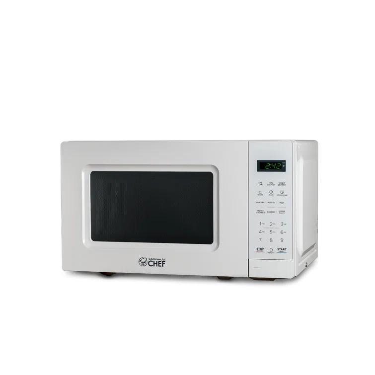 Commercial Chef 0.7 Cubic Feet 700 Watt Countertop Microwave