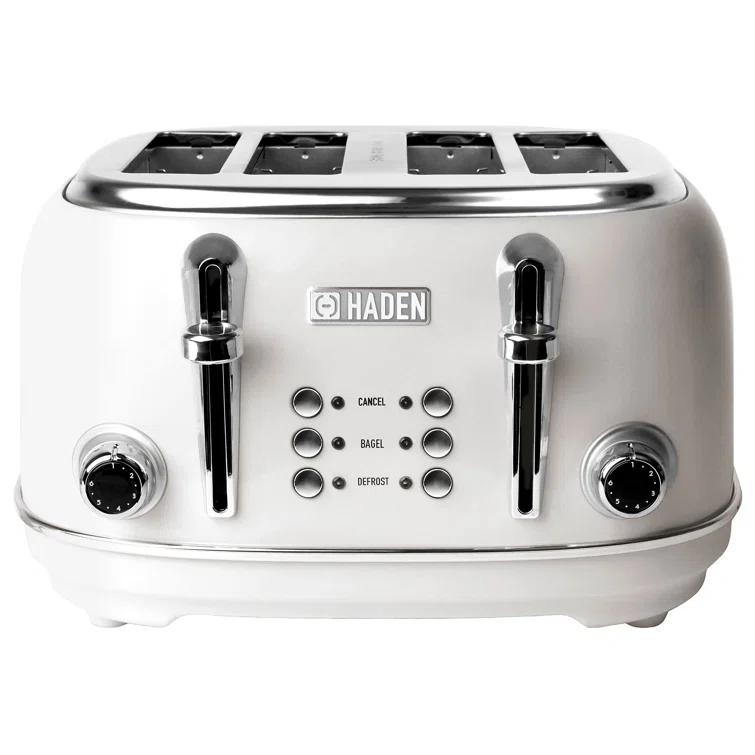 HADEN Heritage Ivory 4-Slice Toaster