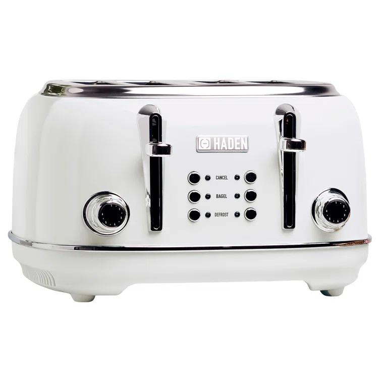 HADEN Heritage Ivory 4-Slice Toaster