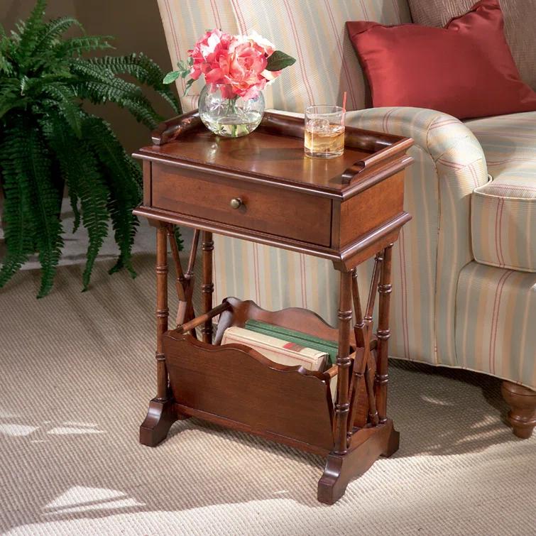 Butler Cummings End Table with Storage & Reviews | Perigold