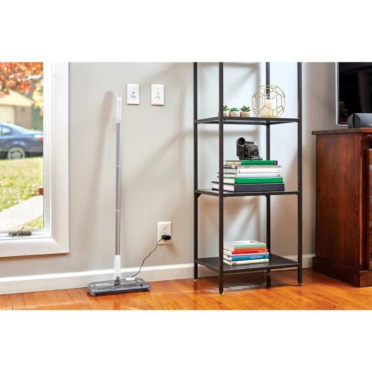 BLACK+DECKER Floor Sweeper, 50 Minutes Runtime, Powder White