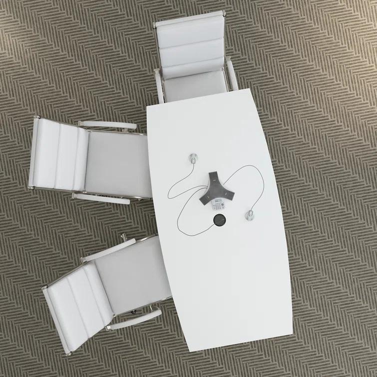 72'' Boat Shaped Conference Table