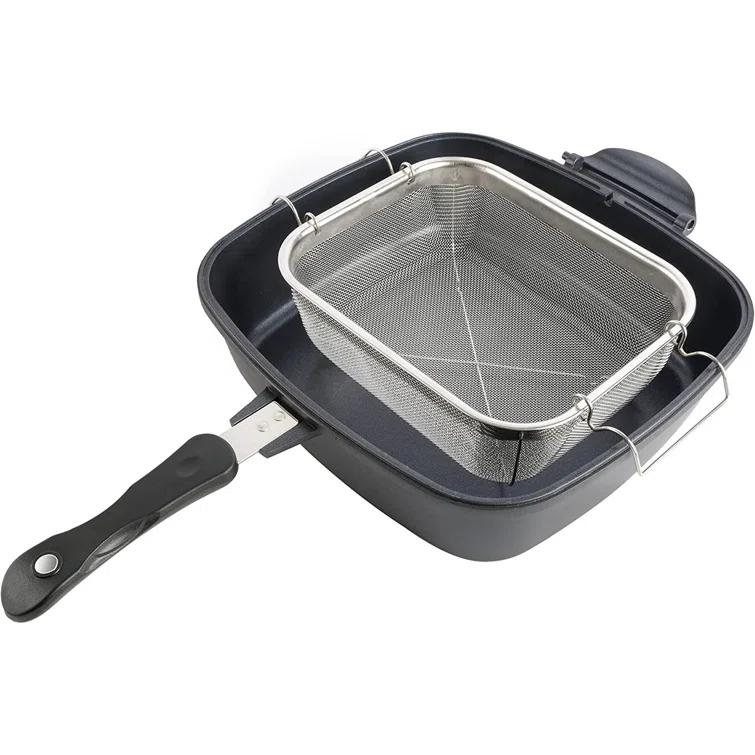 Kenmore 5 Piece Nonstick Multi Function Cookware Set In Black | Wayfair