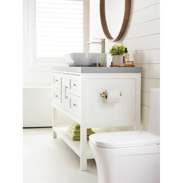 Amerock Arrondi™ Wall Mount Toilet Paper Holder BH26540BBZ