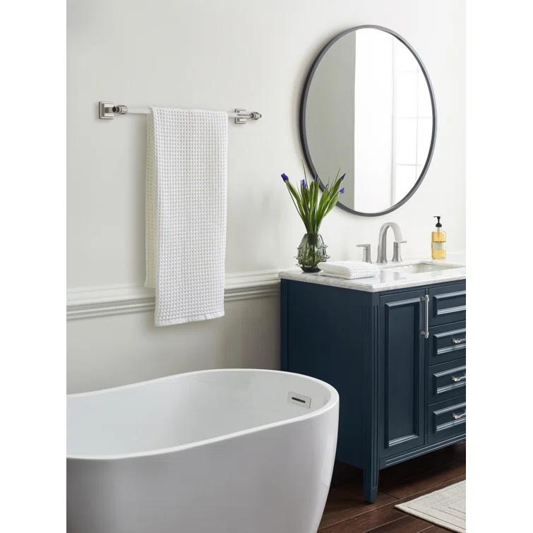 Glacio 26.25" Wall Mounted Towel Bar
