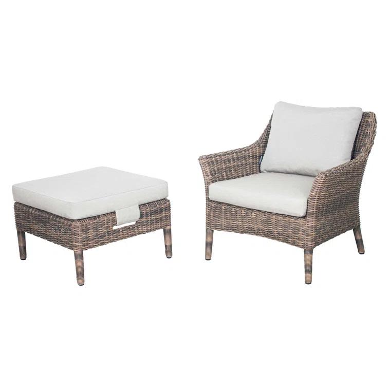 Seasonal Living Provenance Signature Premium All-Weather Wicker Outdoor Lounge Chair