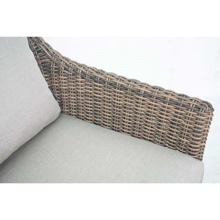 Seasonal Living Provenance Signature Premium All-Weather Wicker Outdoor Lounge Chair
