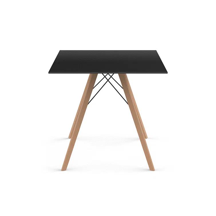 Faz Wood Dining Table Edge Top - Square