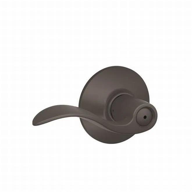 Accent Privacy Door Lever with Rosette