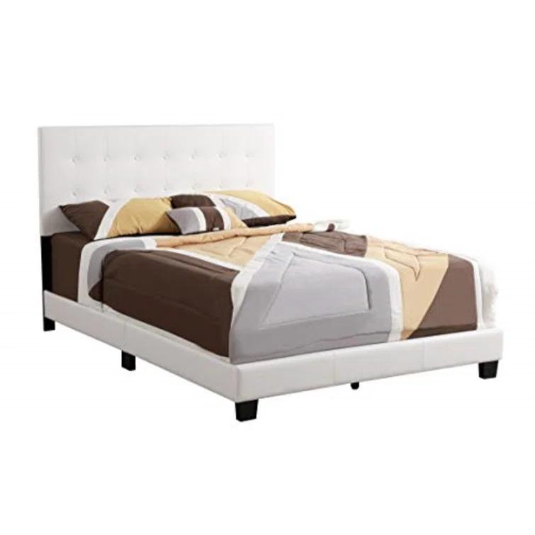 Eaton Vegan Leather Platform Bed