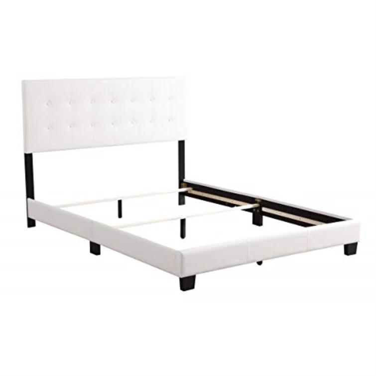 Eaton Vegan Leather Platform Bed