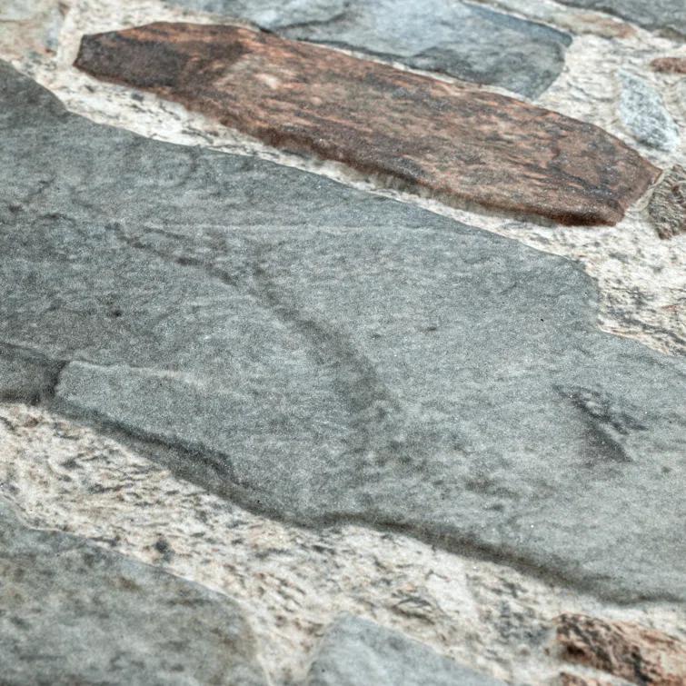 Rambla 15" x 23" Porcelain Stone Look Wall & Floor Tile