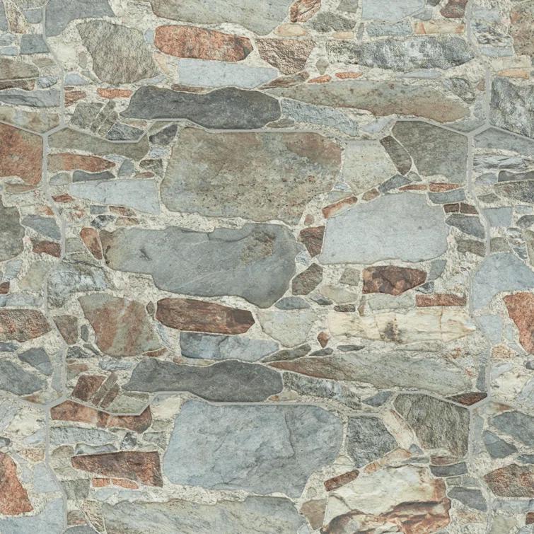 Rambla 15" x 23" Porcelain Stone Look Wall & Floor Tile