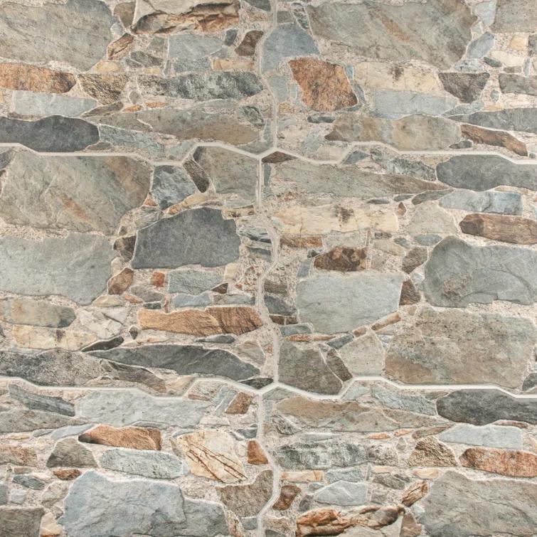 Rambla 15" x 23" Porcelain Stone Look Wall & Floor Tile