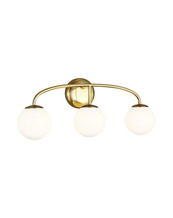 Galassia Vanity Light by AERIN - Burnished Brass / 3 Light