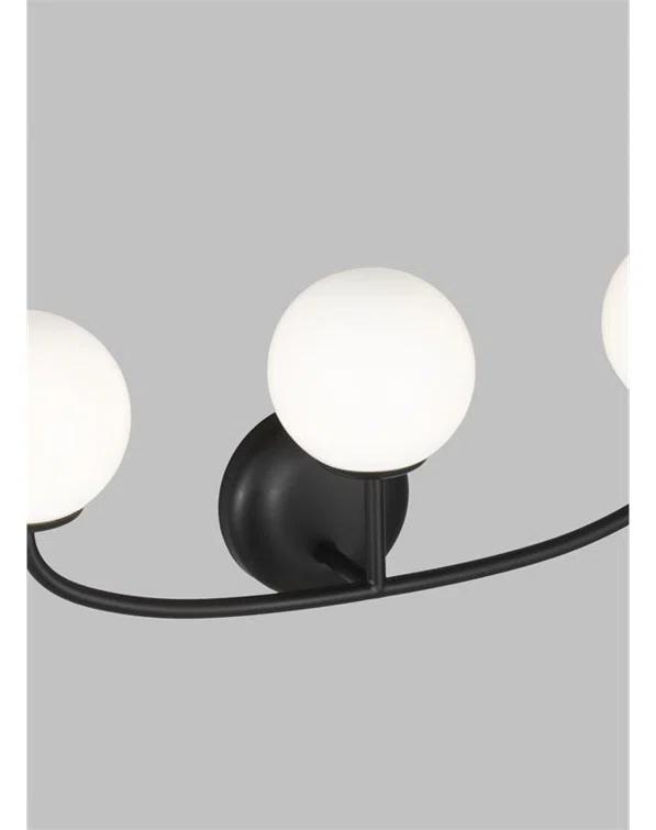 Galassia Vanity Light by AERIN - Black / 3 Light