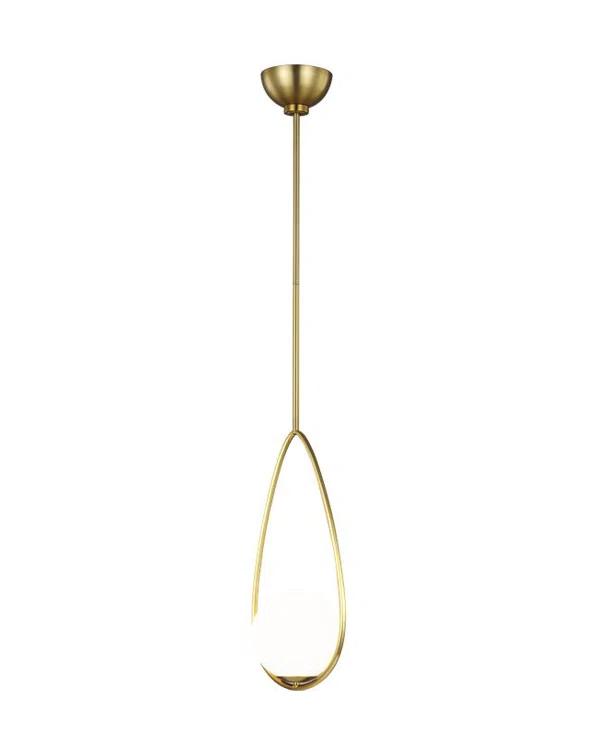 Galassia Pendant Light by AERIN - Burnished Brass / 9.5"W