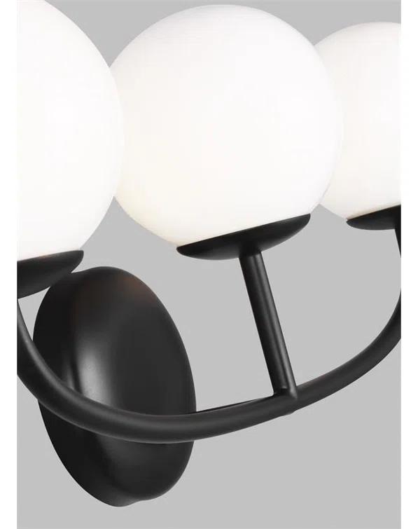 Galassia Vanity Light by AERIN - Black / 3 Light