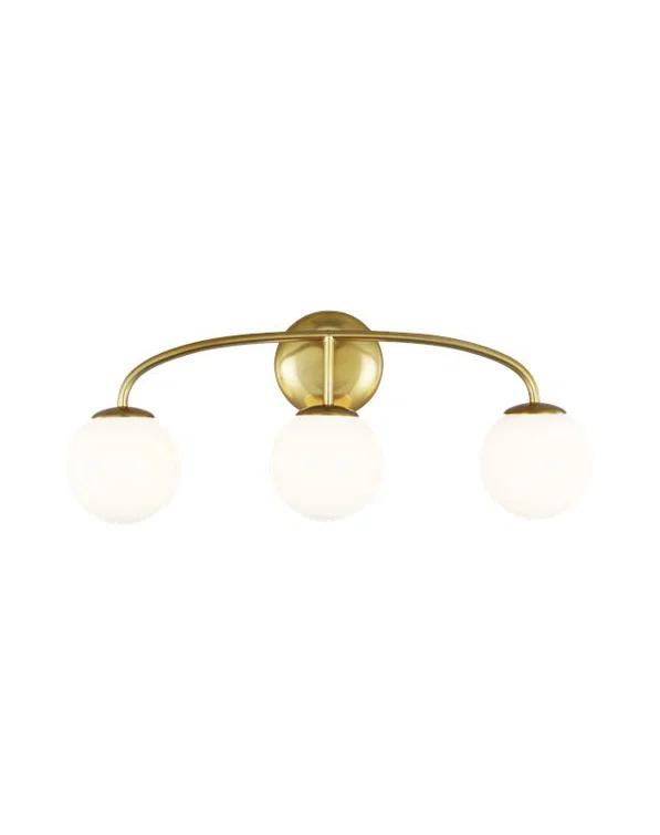 Galassia Vanity Light by AERIN - Burnished Brass / 3 Light