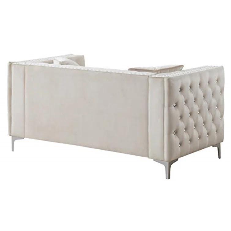 Tina 63'' Velvet Loveseat