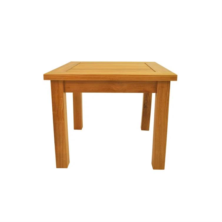 Anderson Teak Bahama 35" Square Table Small Slats