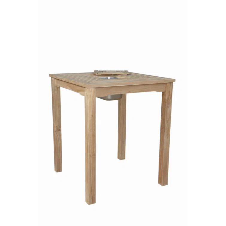 Anderson Teak Chatsworth Ice Chiller Bar Table