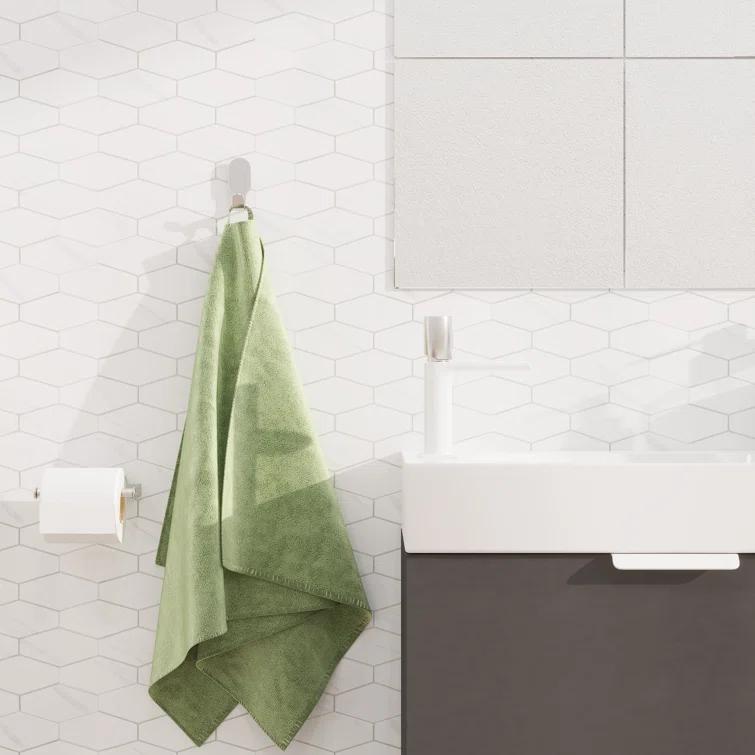 Avant Decor 4'' W x 2'' L Engineered Stone Peel and Stick Mosaic Tile