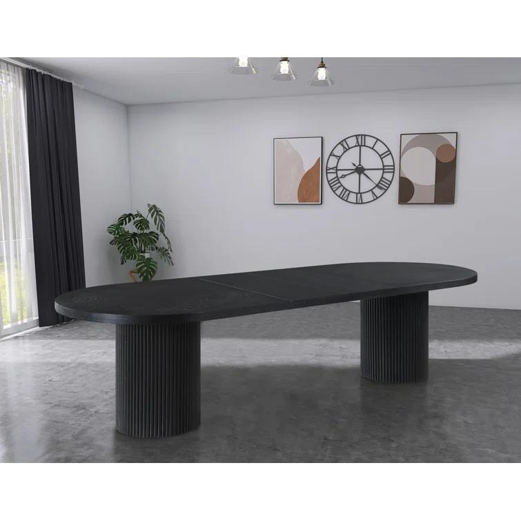 Wrought Studio™ Ivona Oak Dining Table