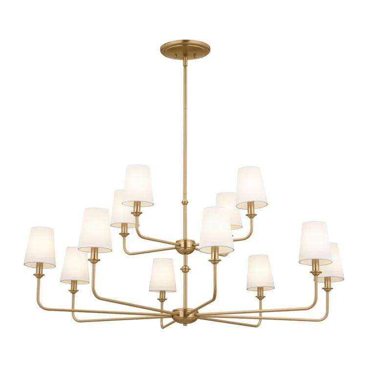 Kichler Lighting 12 - Light Dimmable Classic / Traditional Chandelier