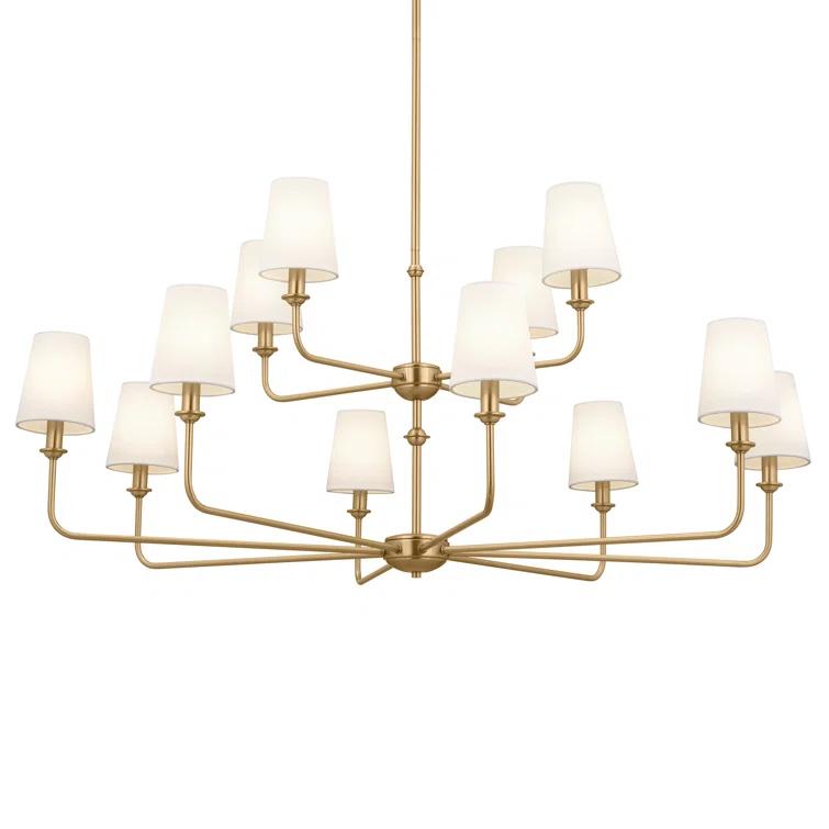Kichler Lighting 12 - Light Dimmable Classic / Traditional Chandelier