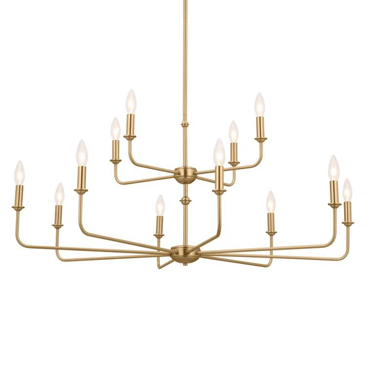 Kichler Lighting 12 - Light Dimmable Classic / Traditional Chandelier