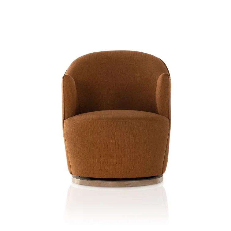 Margie Swivel Chair - Auburn