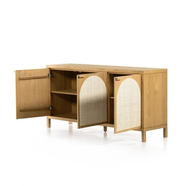 Verna Sideboard - Honey Oak