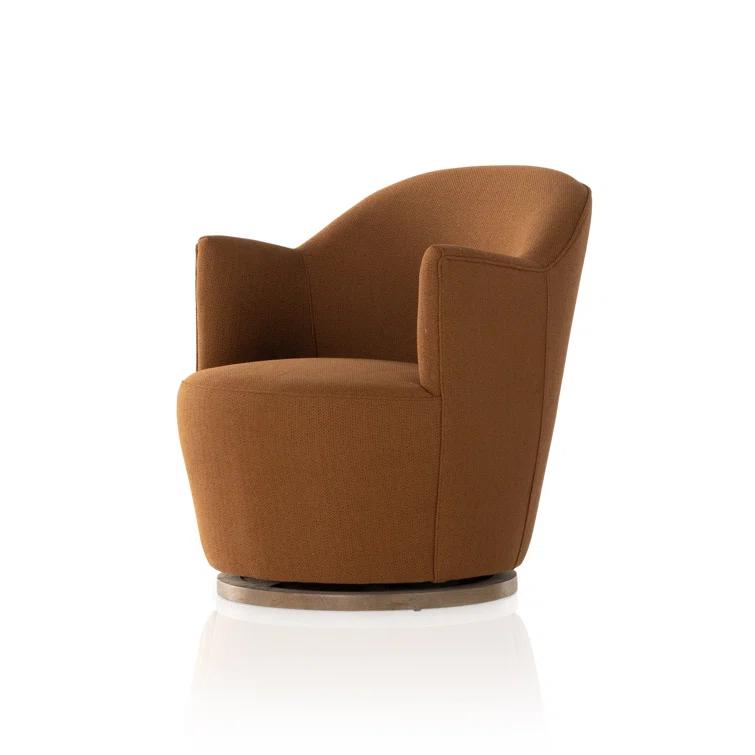 Margie Swivel Chair - Auburn