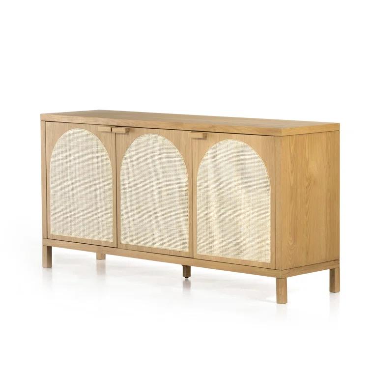 Verna Sideboard - Honey Oak