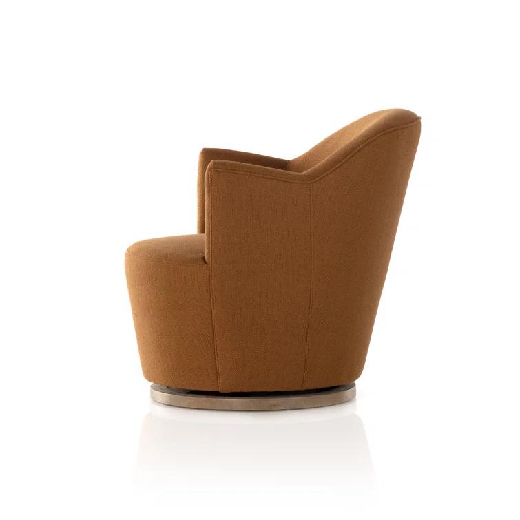 Margie Swivel Chair - Auburn