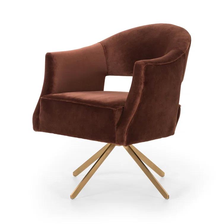 Alta Upholstered Swivel Desk Chair