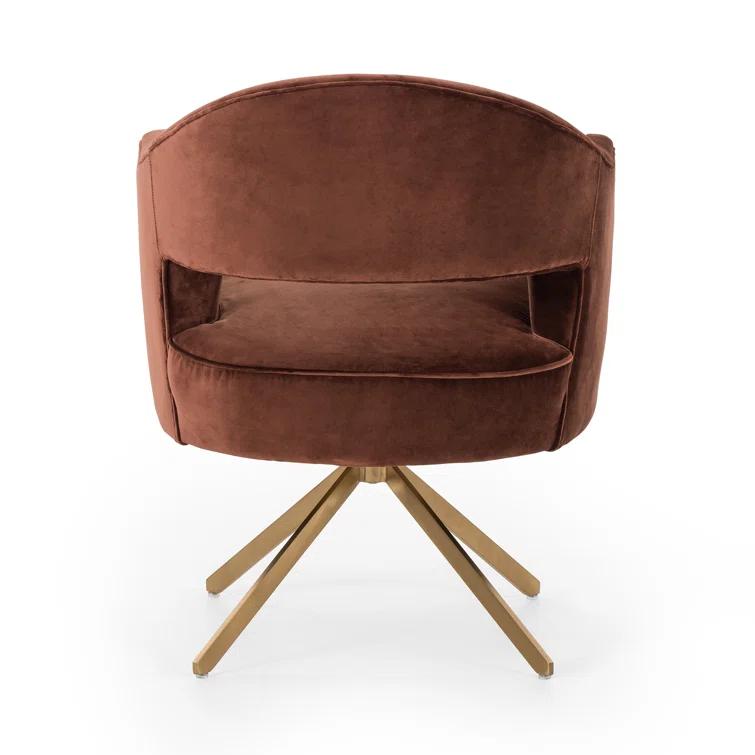Alta Upholstered Swivel Desk Chair