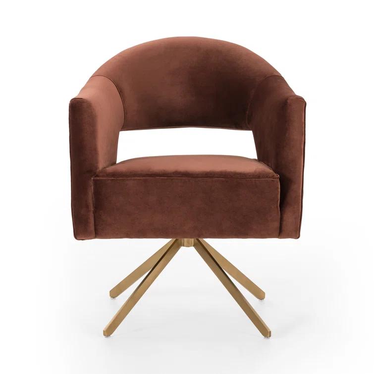 Alta Upholstered Swivel Desk Chair