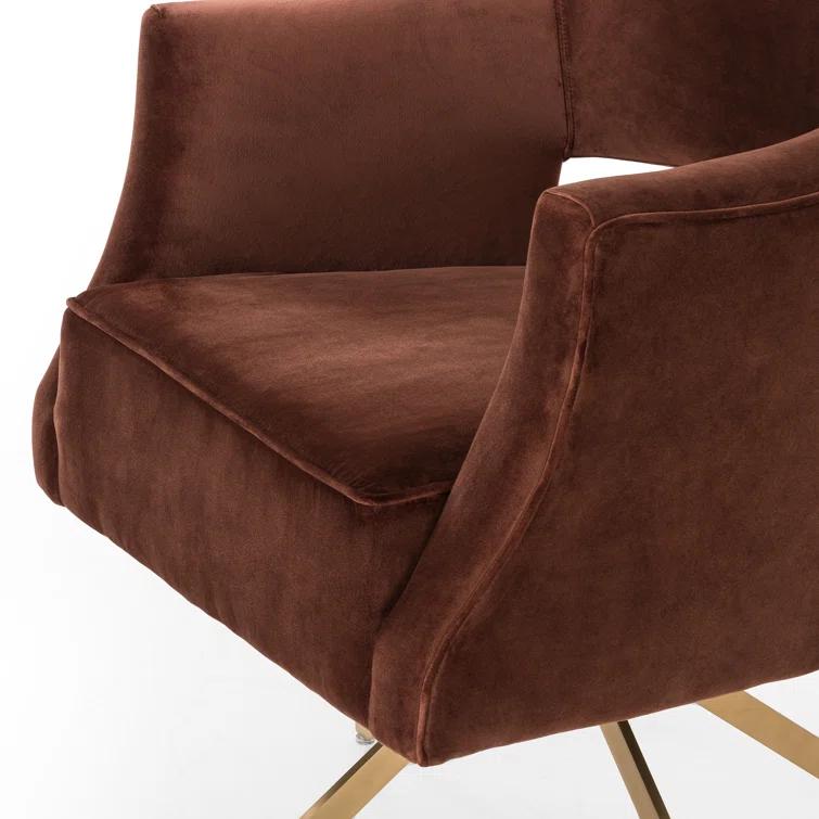 Alta Upholstered Swivel Desk Chair