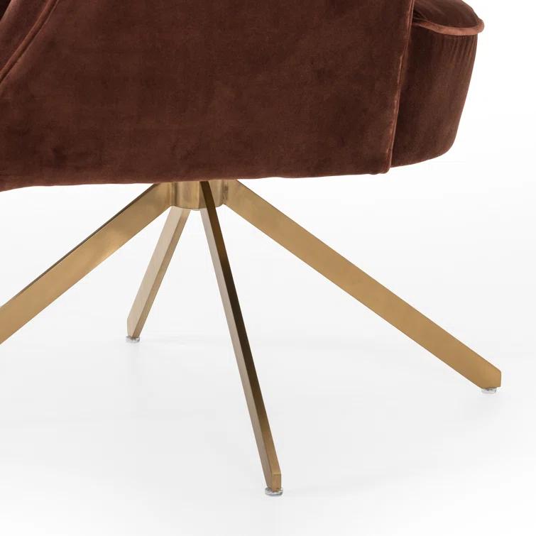 Alta Upholstered Swivel Desk Chair