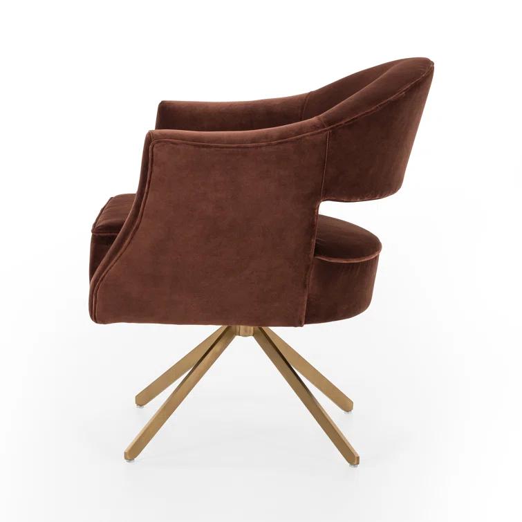 Alta Upholstered Swivel Desk Chair